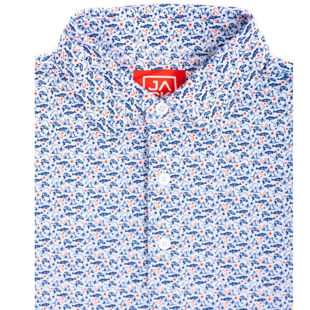 Jack Golf polo Gulf of America design
